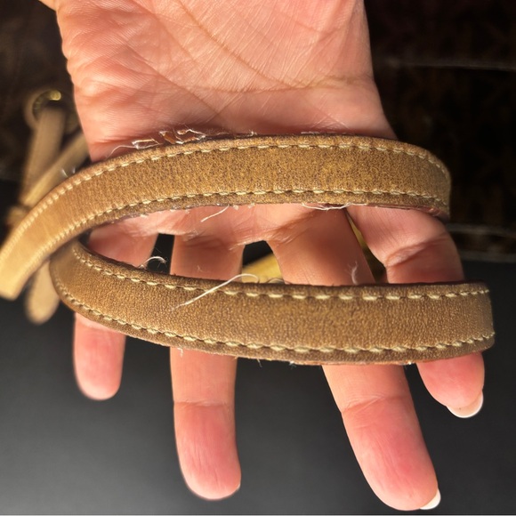 Michael Kors Signature Jet Set Tote Brown Leather Shoulder Bag - Picture 7 of 7